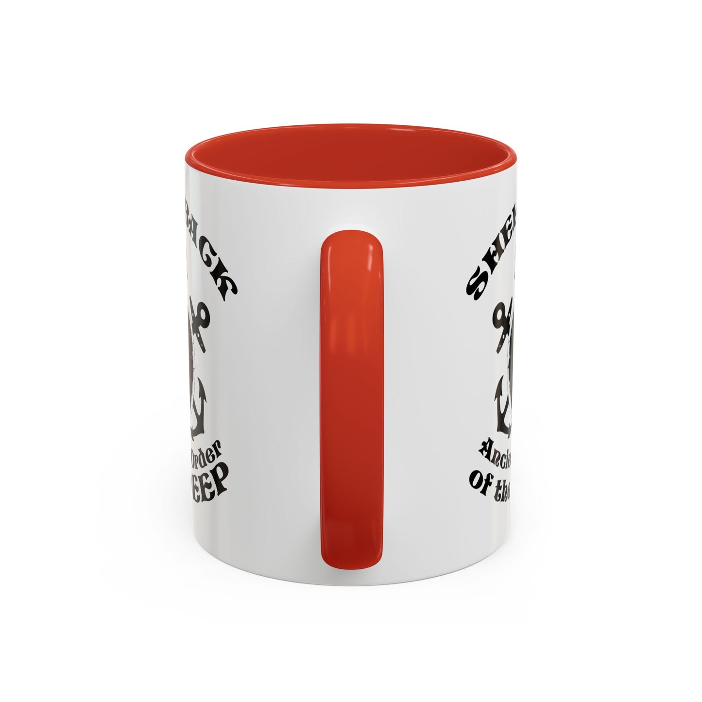 United States Navy Shellback Ancient Order of the Deep Equator Line-Crossing Ceremony Accent Coffee Mugs