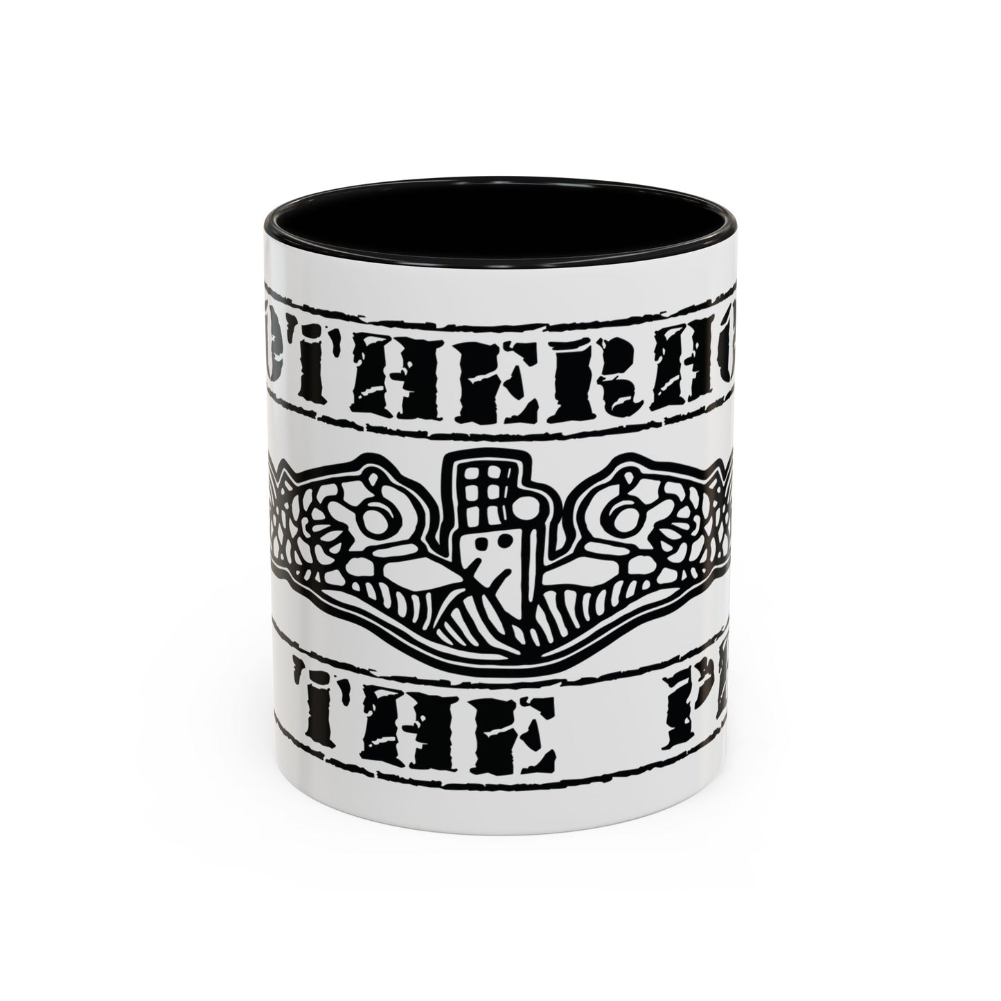 USN Submarine Force Brotherhood of the Phin Silent Service Navy Dolphins Accent Coffee Mugs