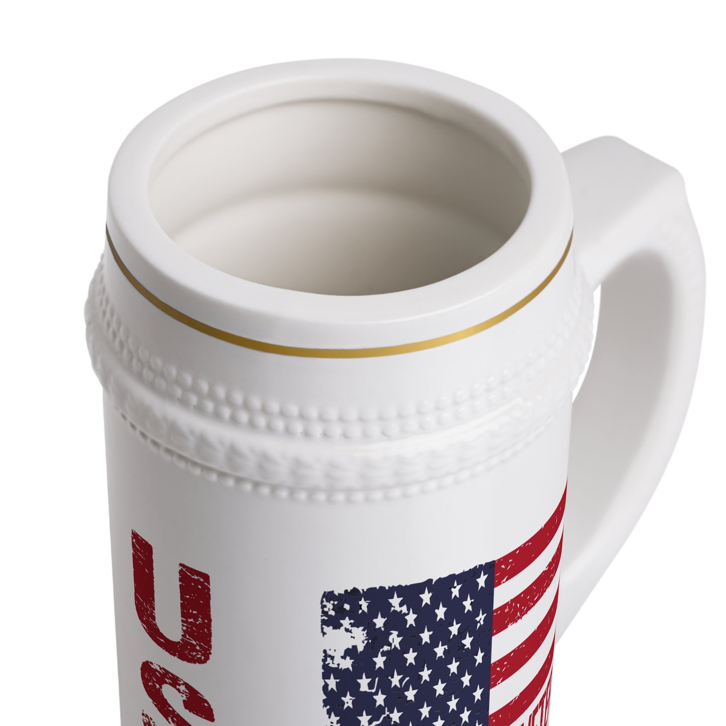 Submarine Veteran United States Navy Silent Service USA Flag Drinking Stein Mug