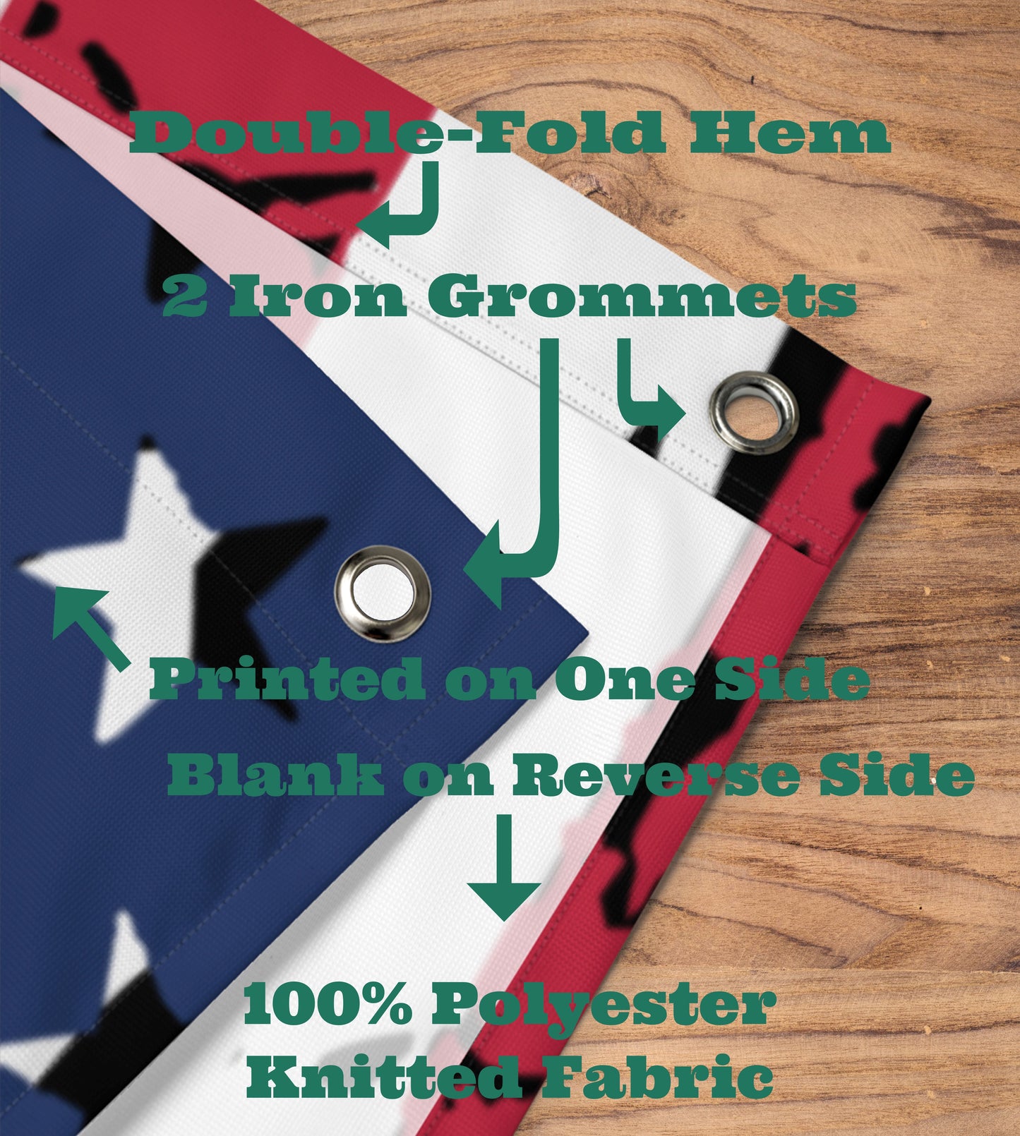 US Navy MCPO Skull & Crossbones with Anchors Distressed USA Flag