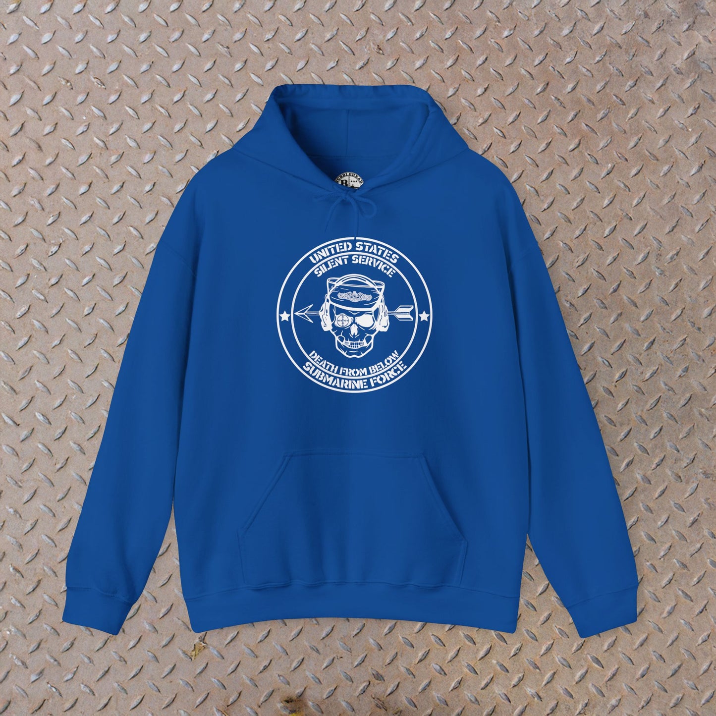United States Submarine Force Silent Service Death From Below Unisex Heavy Blend™ Hooded Sweatshirt