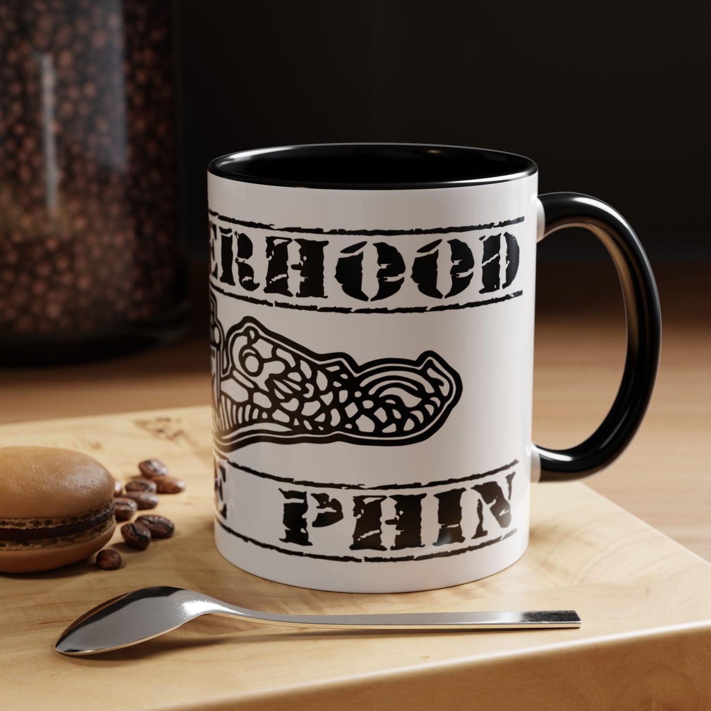 USN Submarine Force Brotherhood of the Phin Silent Service Navy Dolphins Accent Coffee Mugs