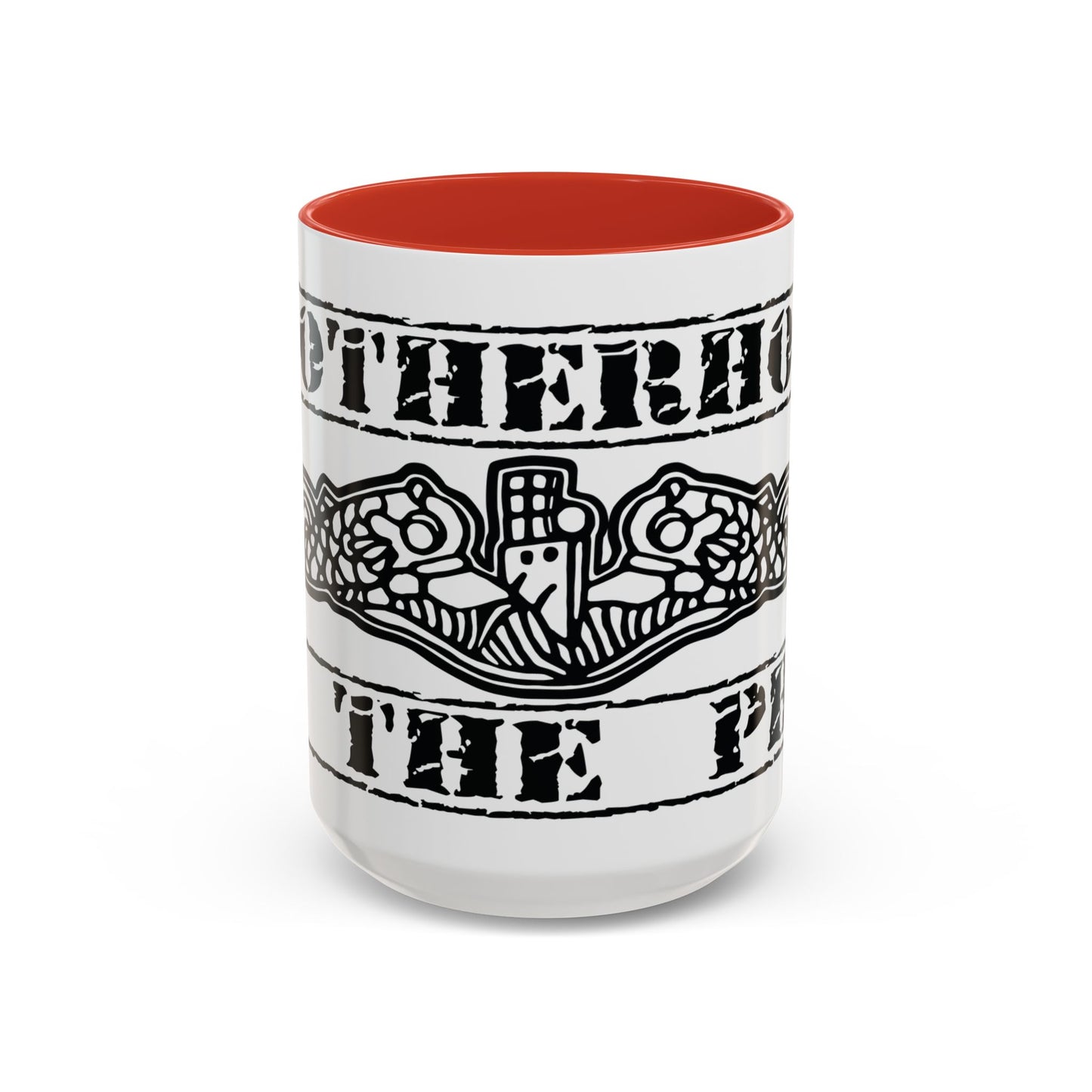 USN Submarine Force Brotherhood of the Phin Silent Service Navy Dolphins Accent Coffee Mugs