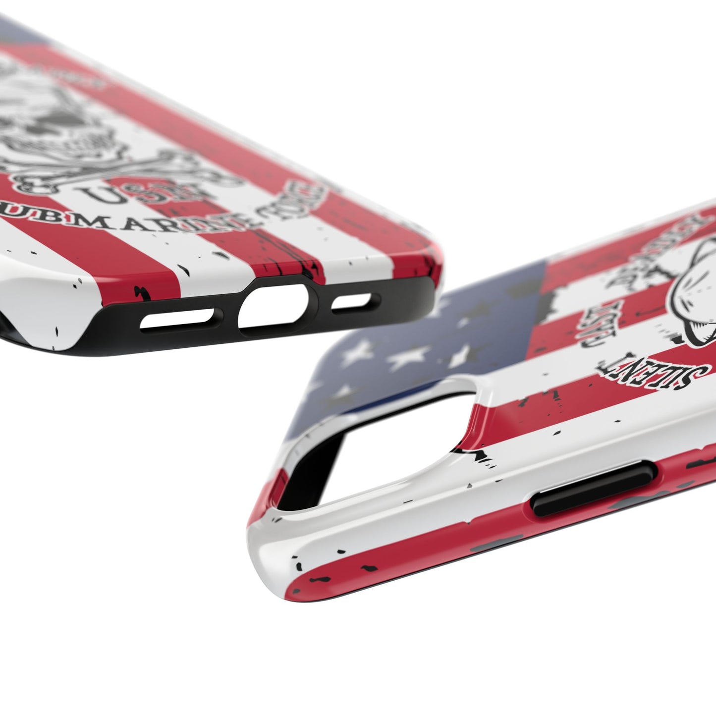 U.S. Submarine Force Skull and Crossbones Sailor Tough iPhone Case