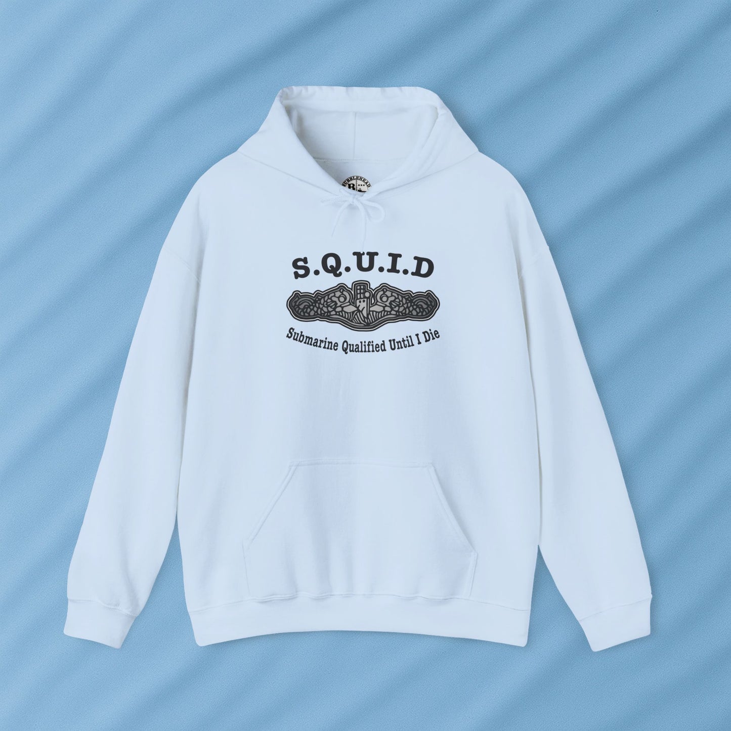 United States S.Q.U.I.D. Submarine Qualified Until I Die Unisex Heavy Blend™ Hooded Sweatshirt