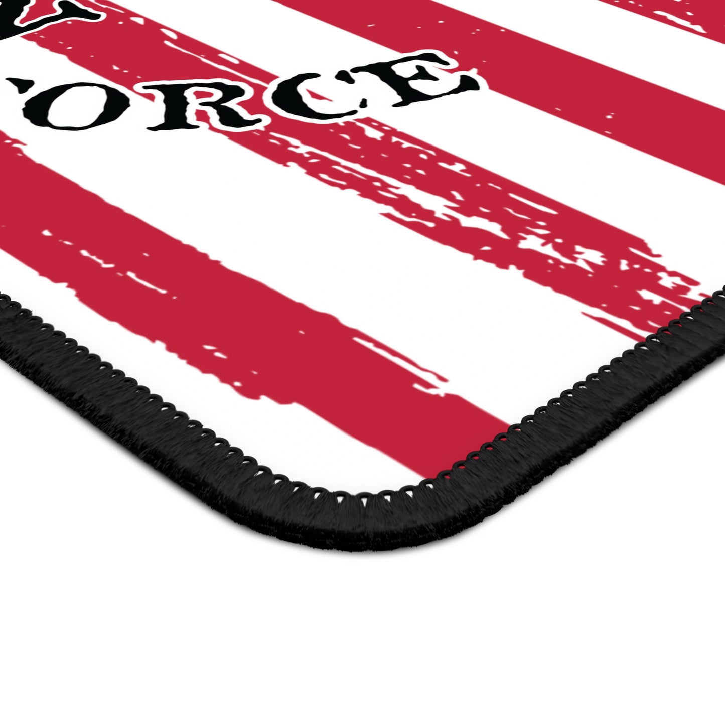 United States Submarine Force Sailor Skull Headphones with Navy Dolphins Gaming Mouse Pad