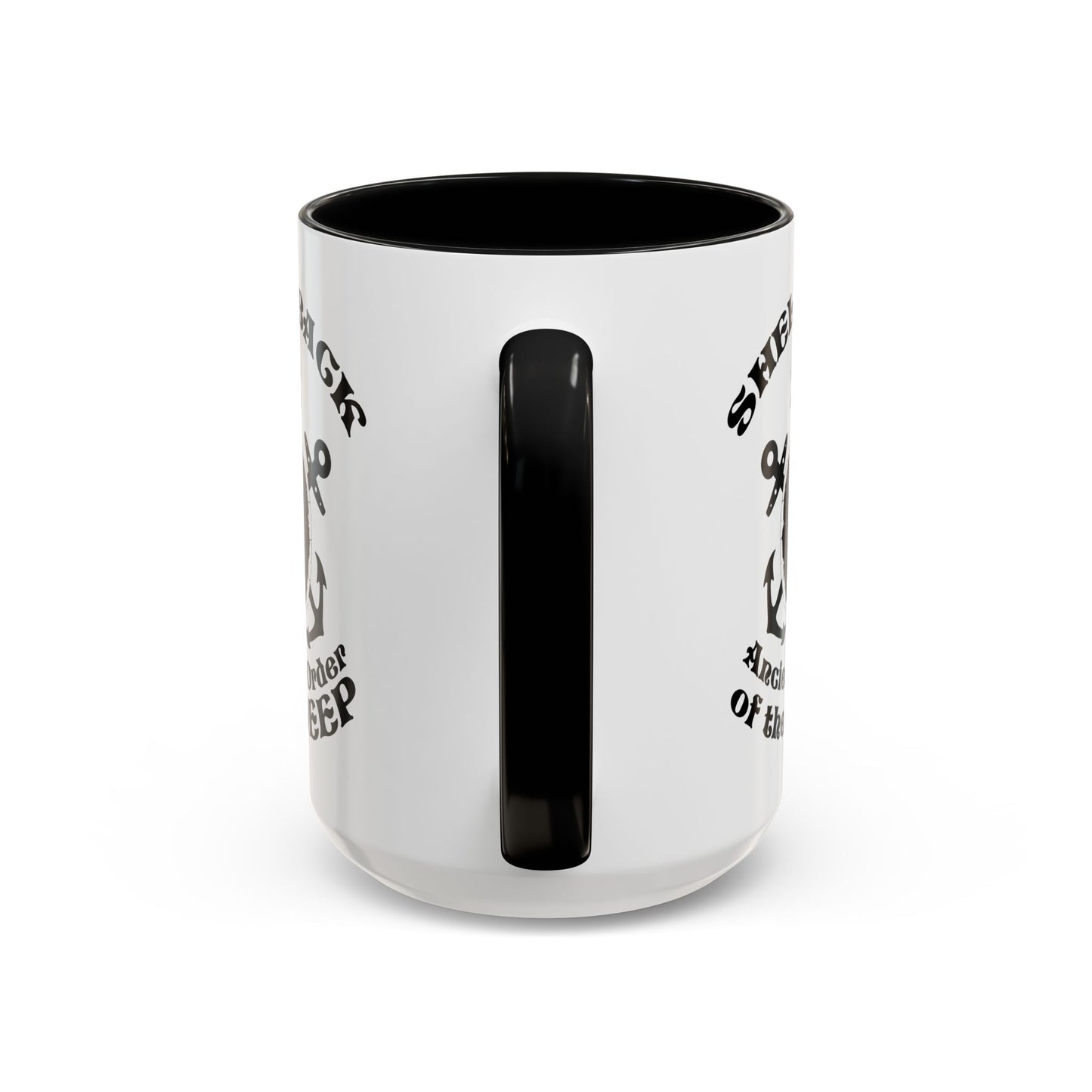 United States Navy Shellback Ancient Order of the Deep Equator Line-Crossing Ceremony Accent Coffee Mugs