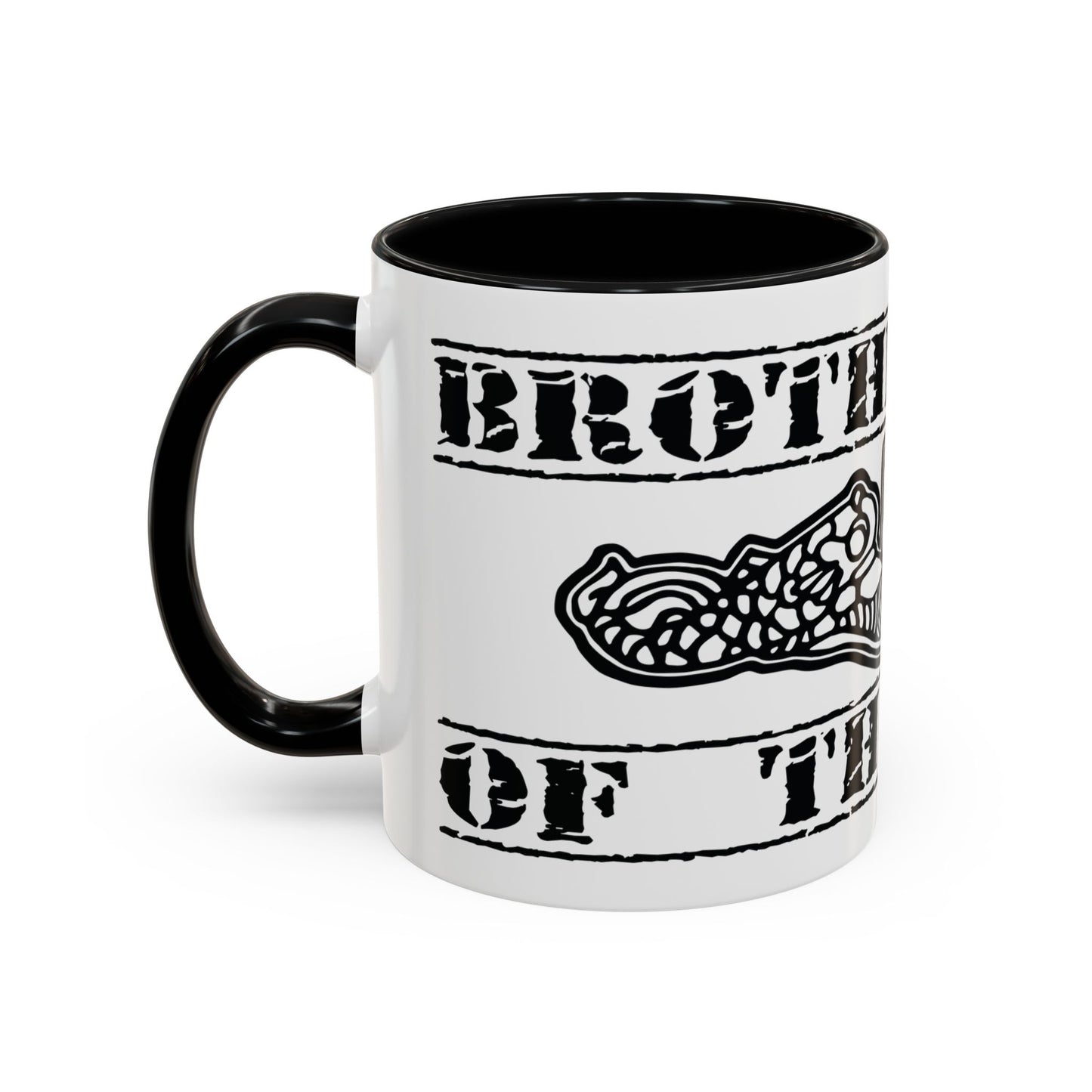 USN Submarine Force Brotherhood of the Phin Silent Service Navy Dolphins Accent Coffee Mugs