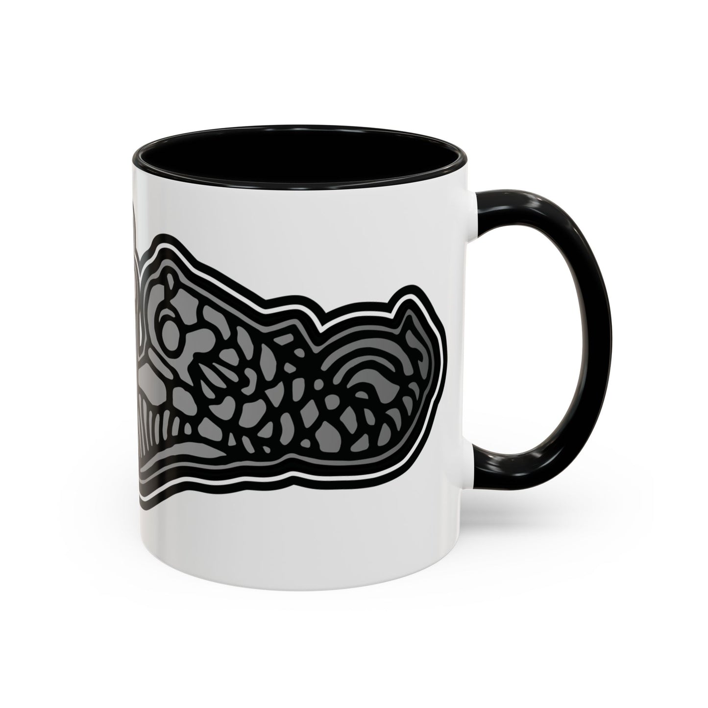 United States Navy Submarine Force Enlisted Silver Dolphins Silent Service Accent Coffee Mugs