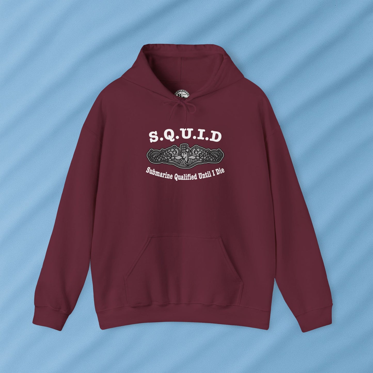 United States S.Q.U.I.D. Submarine Qualified Until I Die Unisex Heavy Blend™ Hooded Sweatshirt