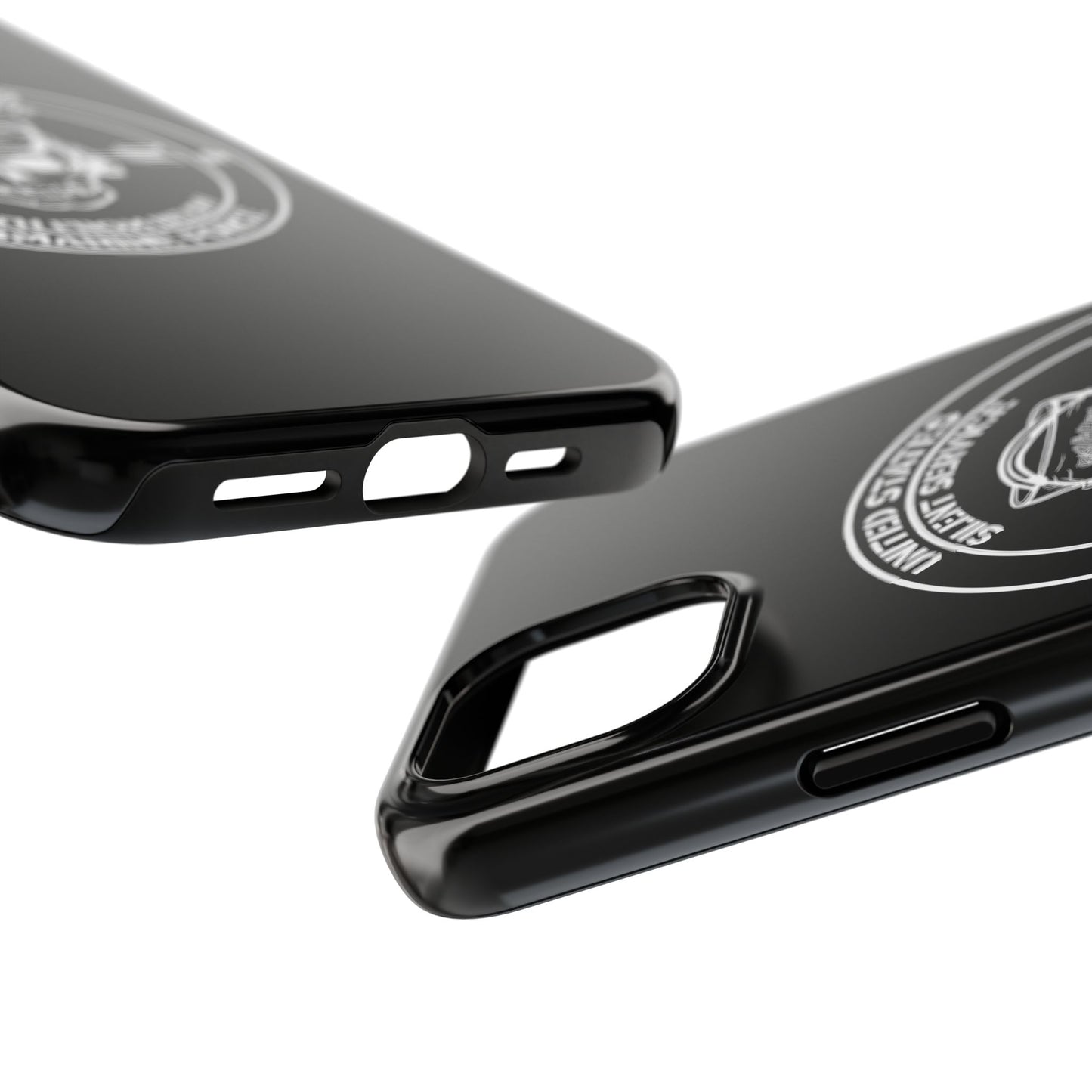 U.S. Submarine Force Silent Service Death From Below Sailor Skull Tough iPhone Case