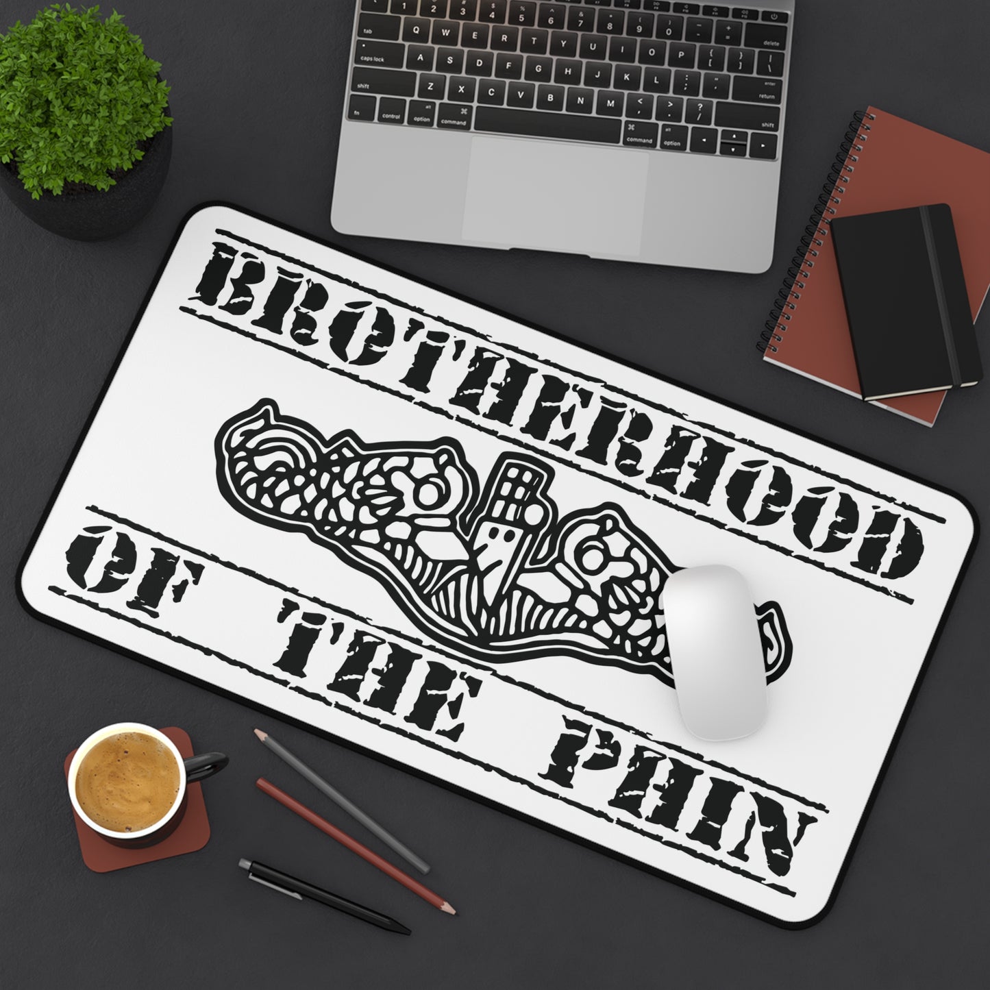 United States Brotherhood of the Phin Submarine Dolphins Desk Mat