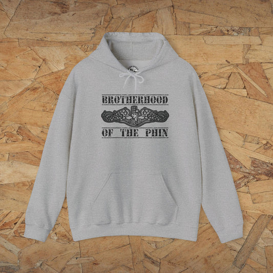 United States Brotherhood of the Phin Submarine Silver Dolphins Unisex Heavy Blend™ Hooded Sweatshirt