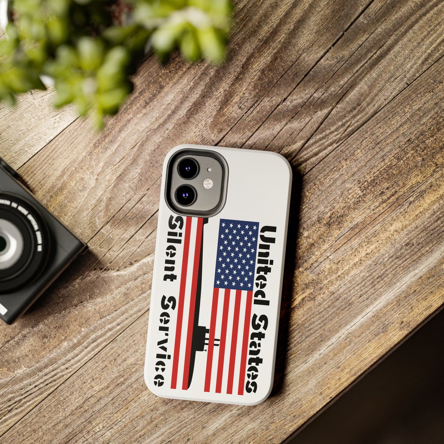 United States Submarine Silent Service Flag Tough iPhone Case