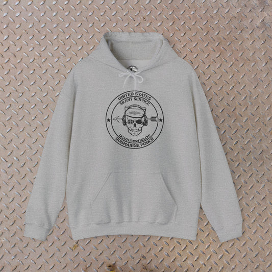 United States Submarine Force Silent Service Death From Below Unisex Heavy Blend™ Hooded Sweatshirt
