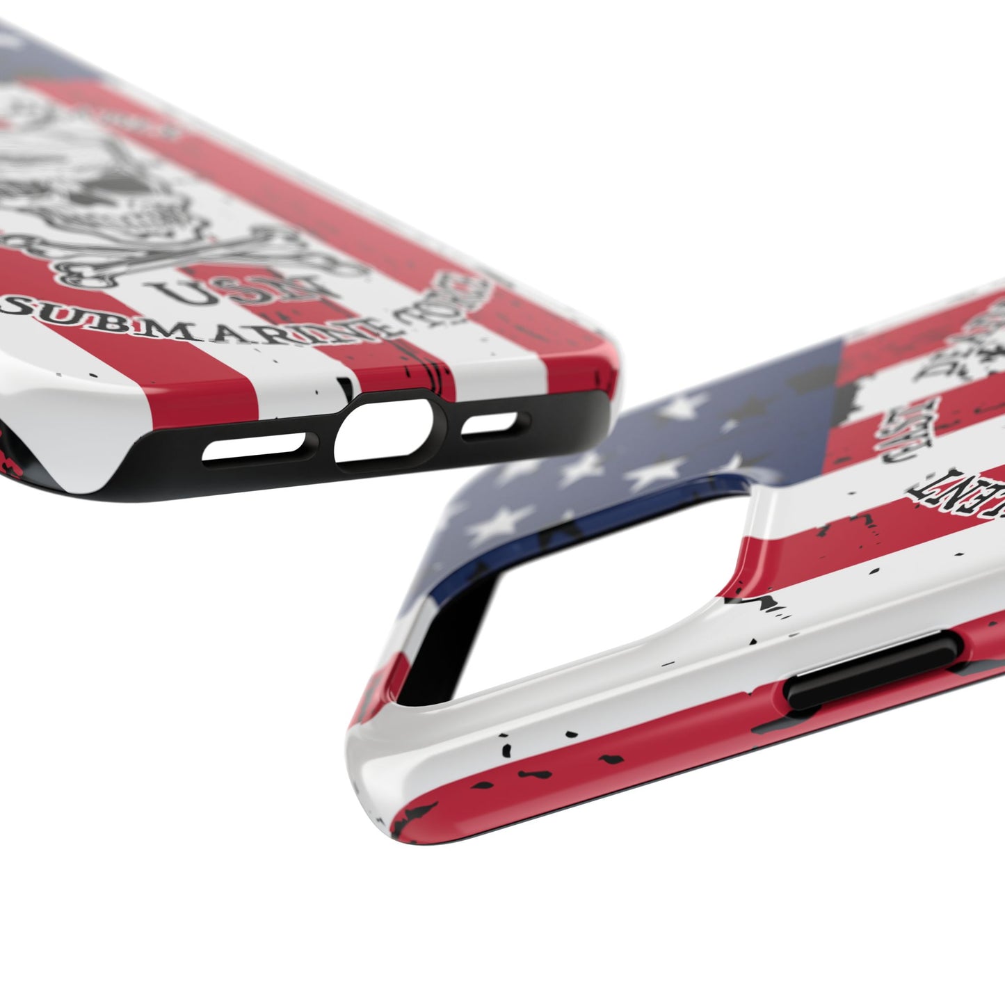 U.S. Submarine Force Skull and Crossbones Sailor Tough iPhone Case