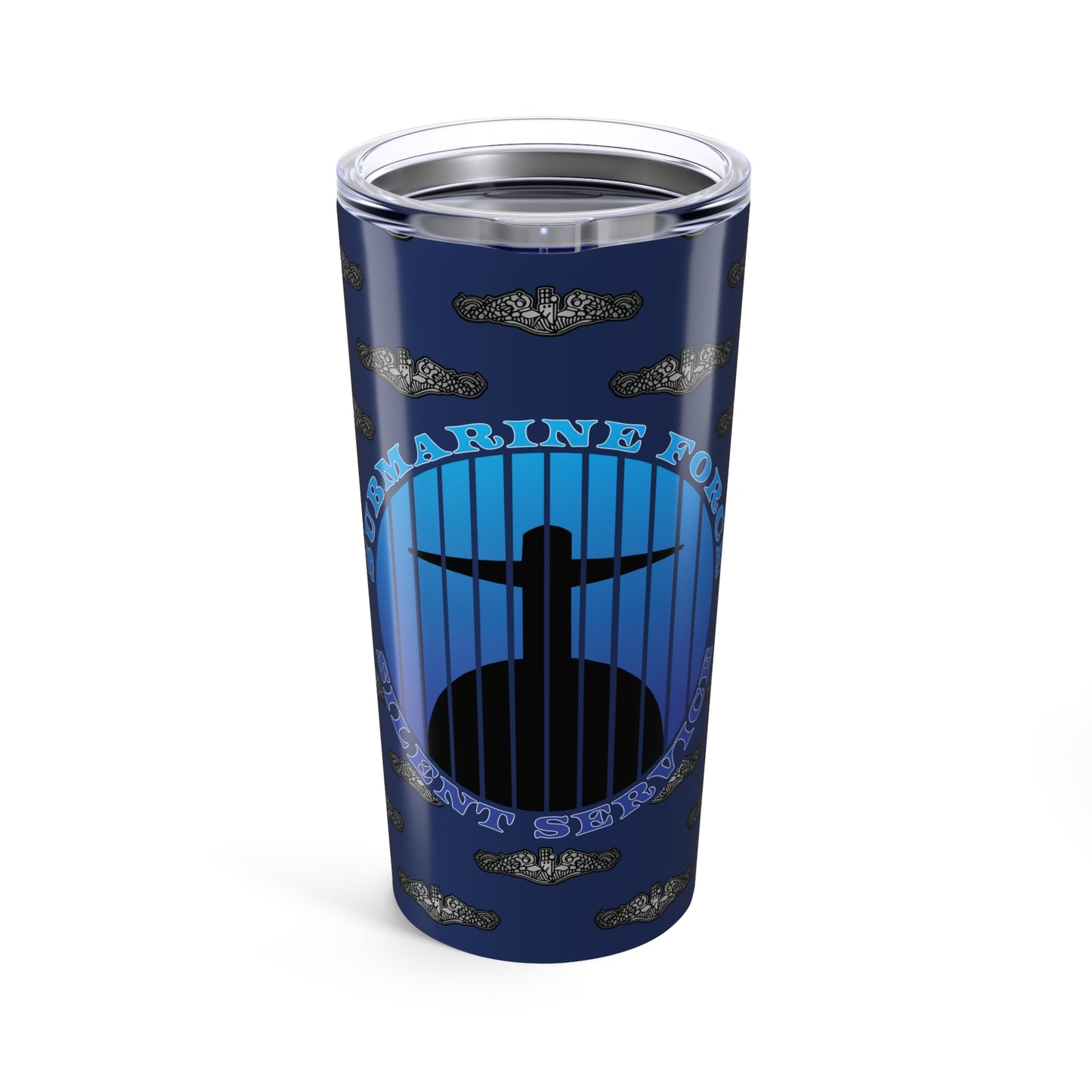 US Submarine Force Silent Service Stainless Steel Tumbler 20oz
