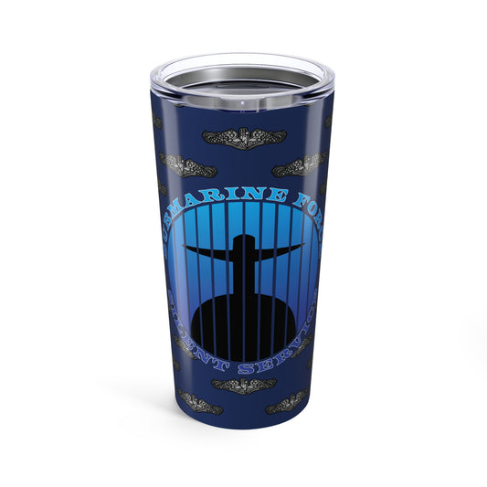 US Submarine Force Silent Service Stainless Steel Tumbler 20oz
