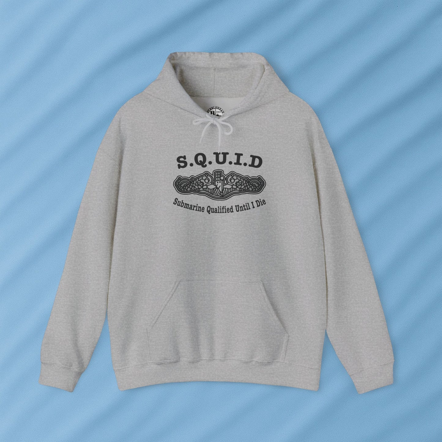United States S.Q.U.I.D. Submarine Qualified Until I Die Unisex Heavy Blend™ Hooded Sweatshirt