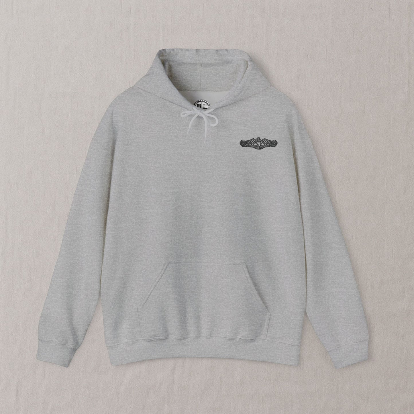 United States Submarine Force Dolphins Silent Service Death From Below Unisex Heavy Blend™ Hooded Sweatshirt