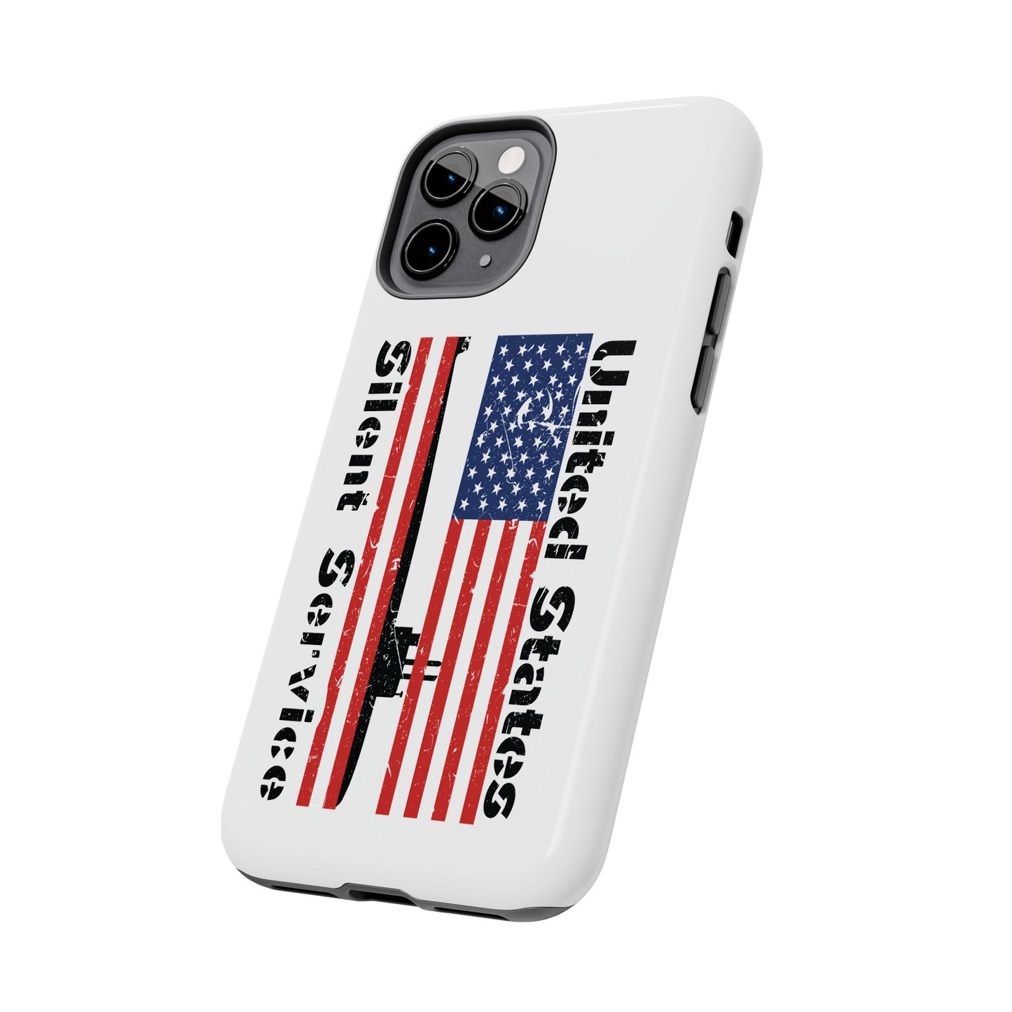 United States Submarine Silent Service Distressed Flag Tough iPhone Case
