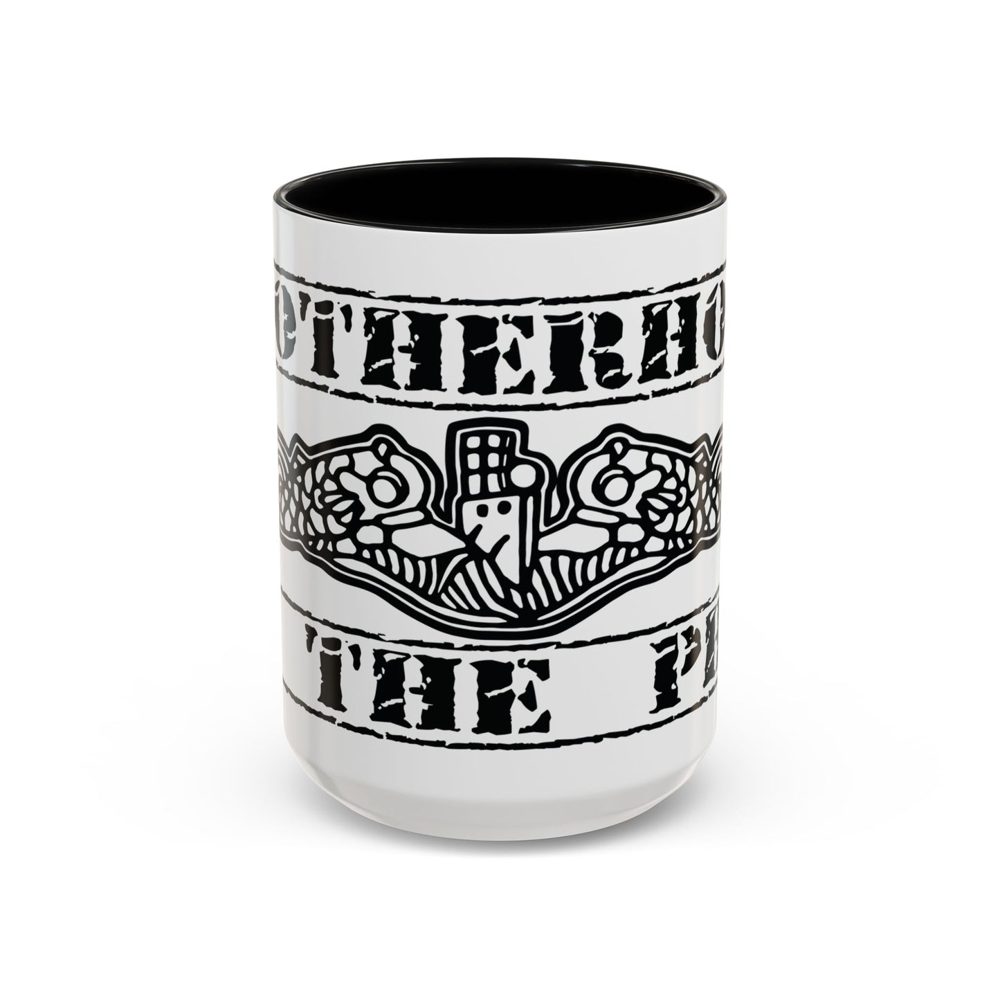 USN Submarine Force Brotherhood of the Phin Silent Service Navy Dolphins Accent Coffee Mugs