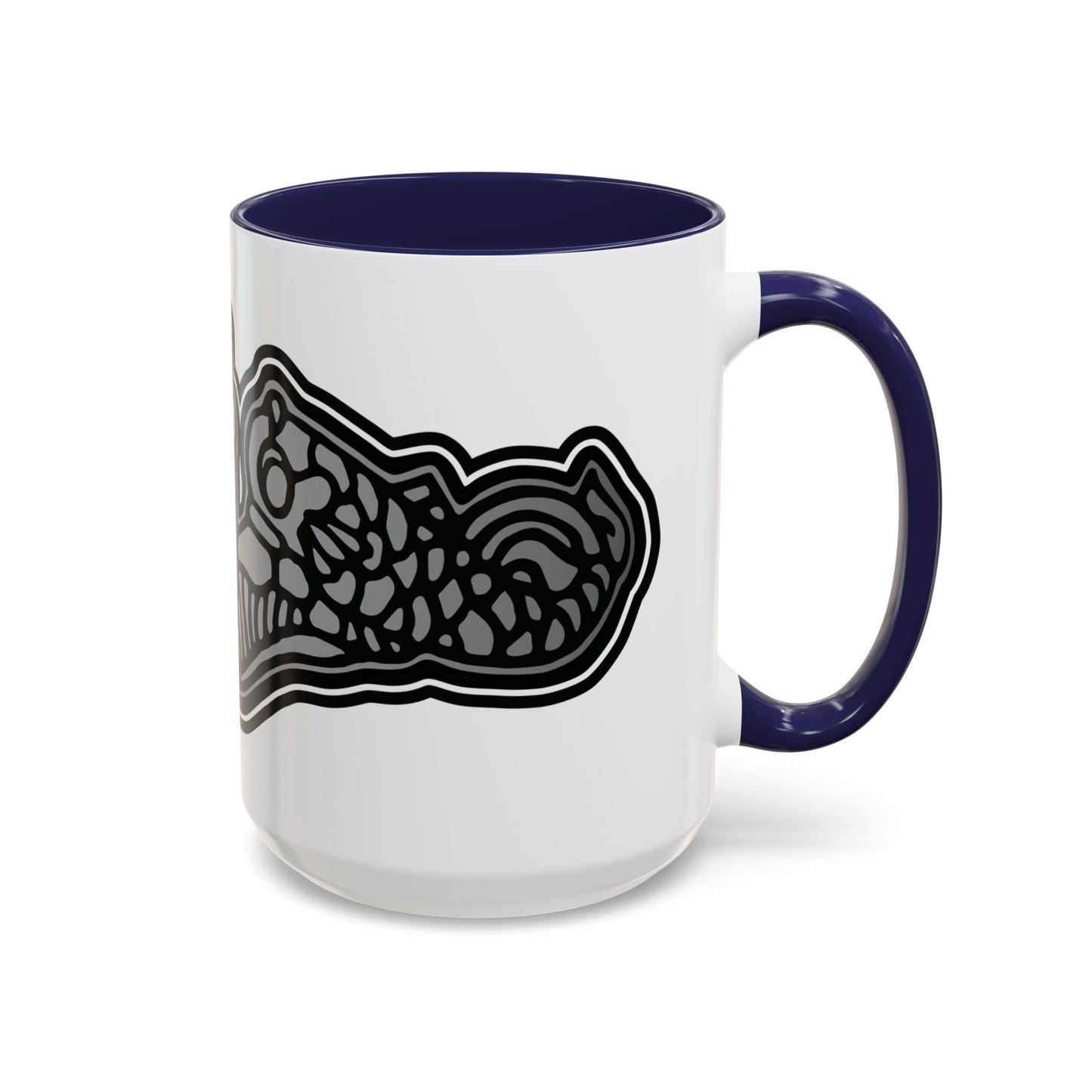 United States Navy Submarine Force Enlisted Silver Dolphins Silent Service Accent Coffee Mugs
