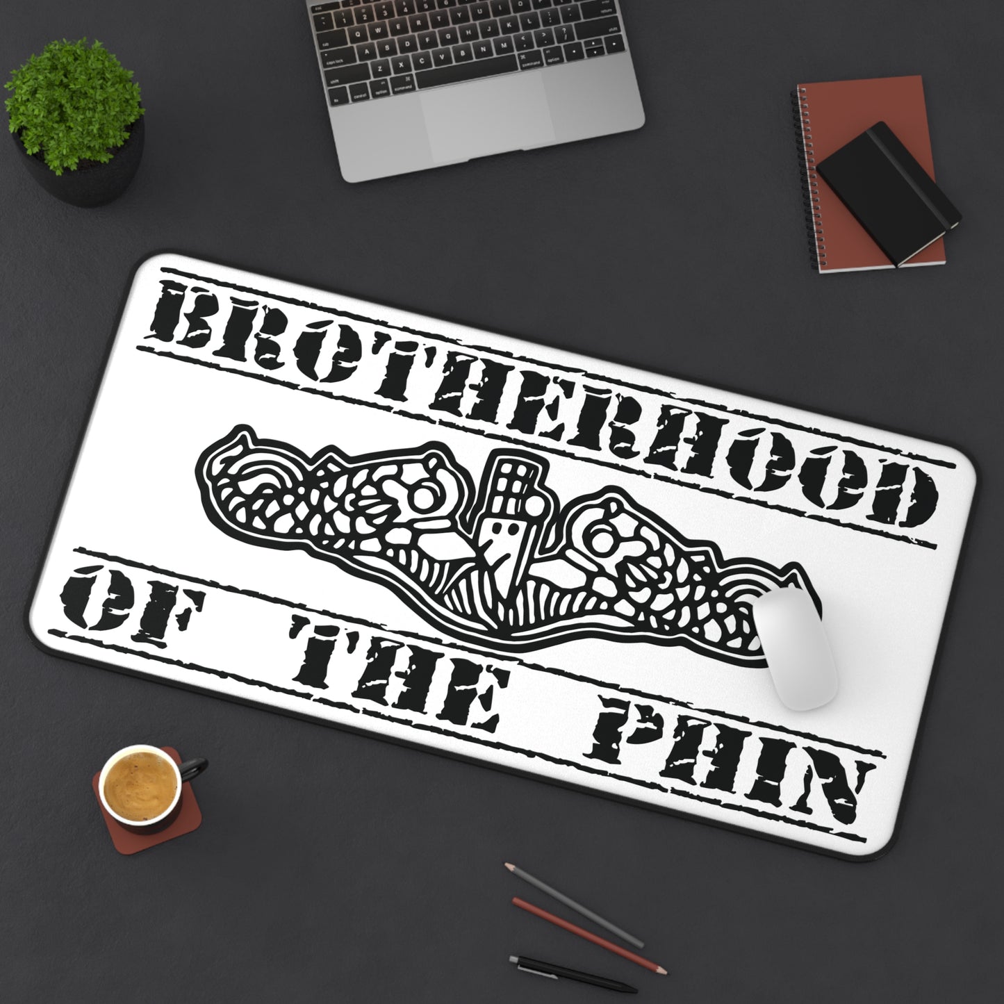 United States Brotherhood of the Phin Submarine Dolphins Desk Mat