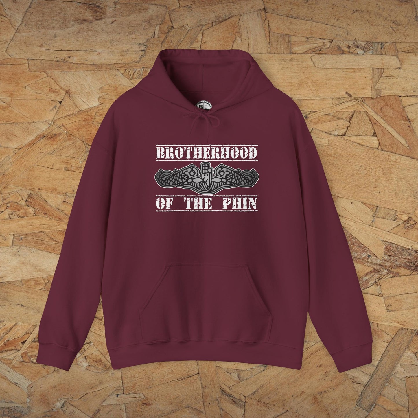 United States Brotherhood of the Phin Submarine Silver Dolphins Unisex Heavy Blend™ Hooded Sweatshirt