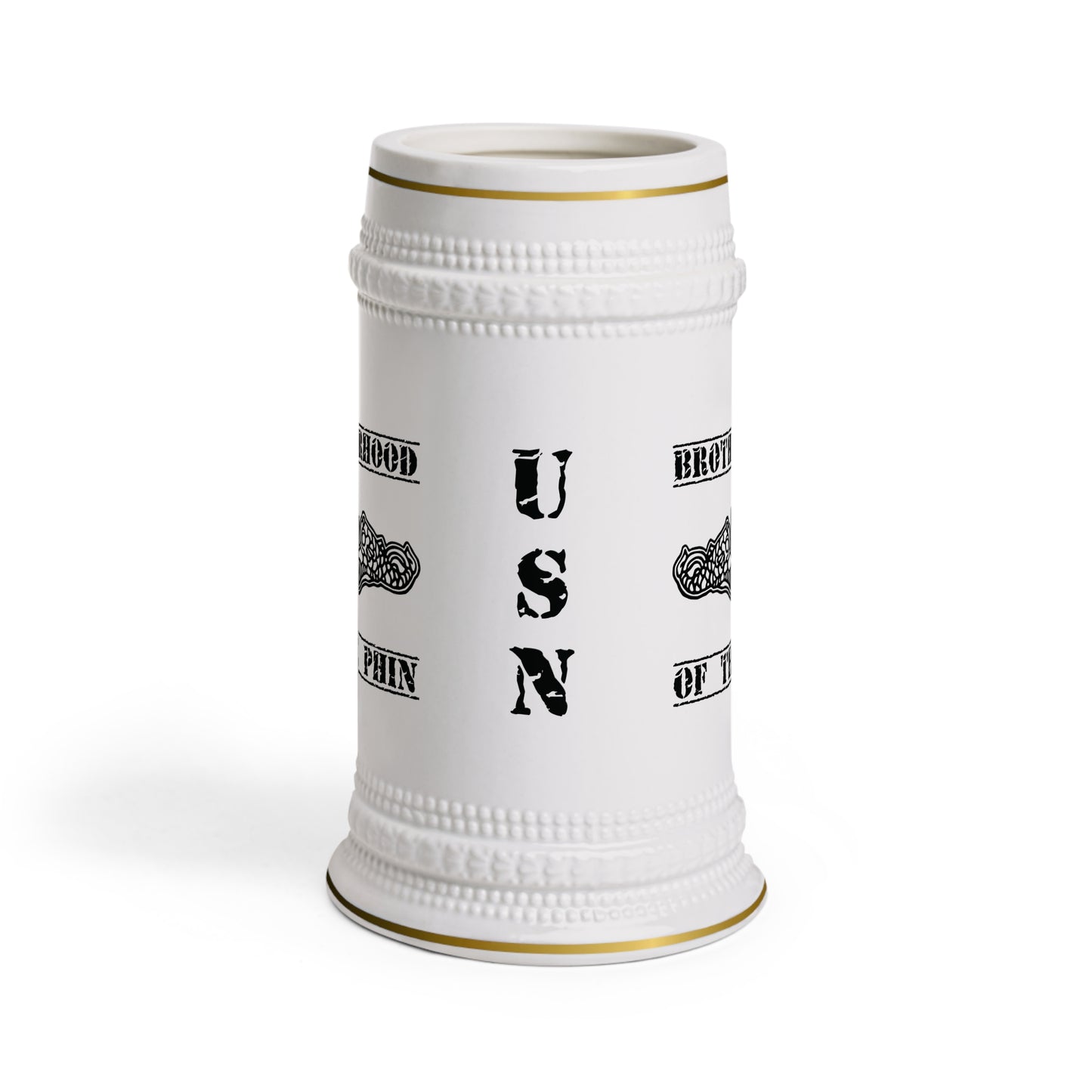 US Navy Submarine Force Brotherhood of the Phin Drinking Stein Mug