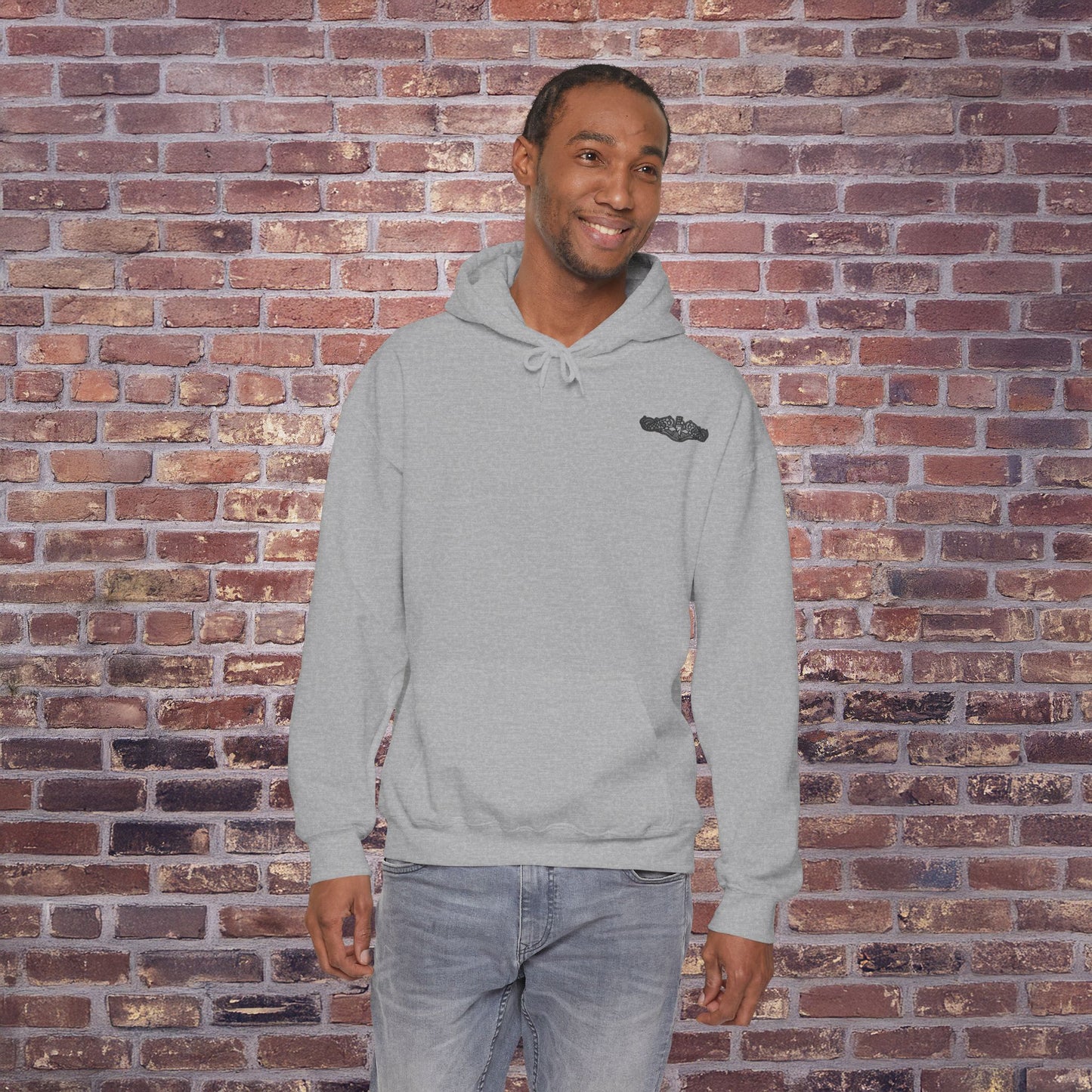 United States Submarine Force Dolphins Silent Service Death From Below Unisex Heavy Blend™ Hooded Sweatshirt