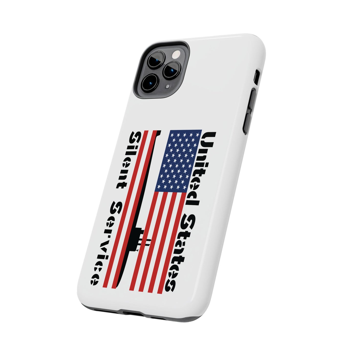 United States Submarine Silent Service Flag Tough iPhone Case
