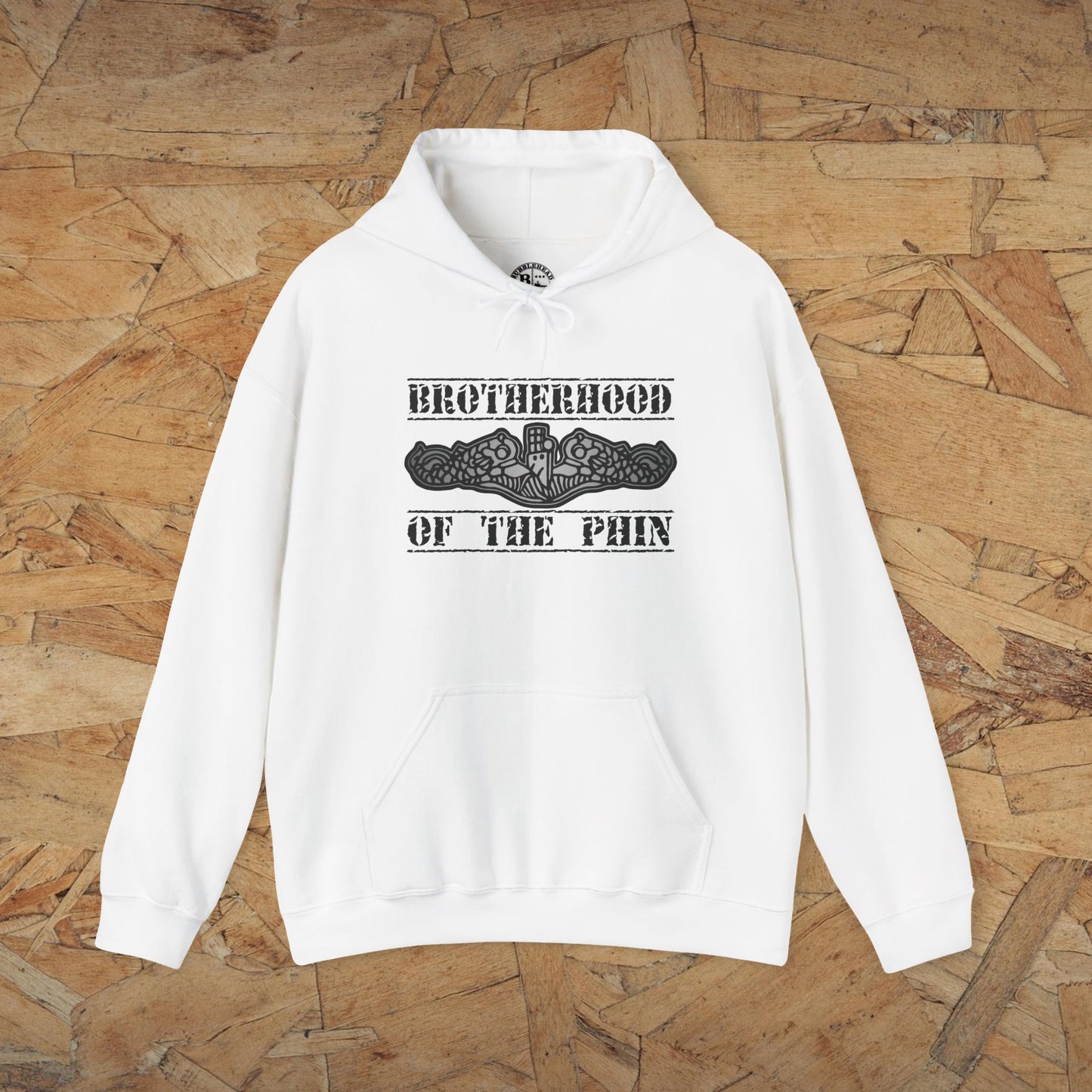 United States Brotherhood of the Phin Submarine Silver Dolphins Unisex Heavy Blend™ Hooded Sweatshirt