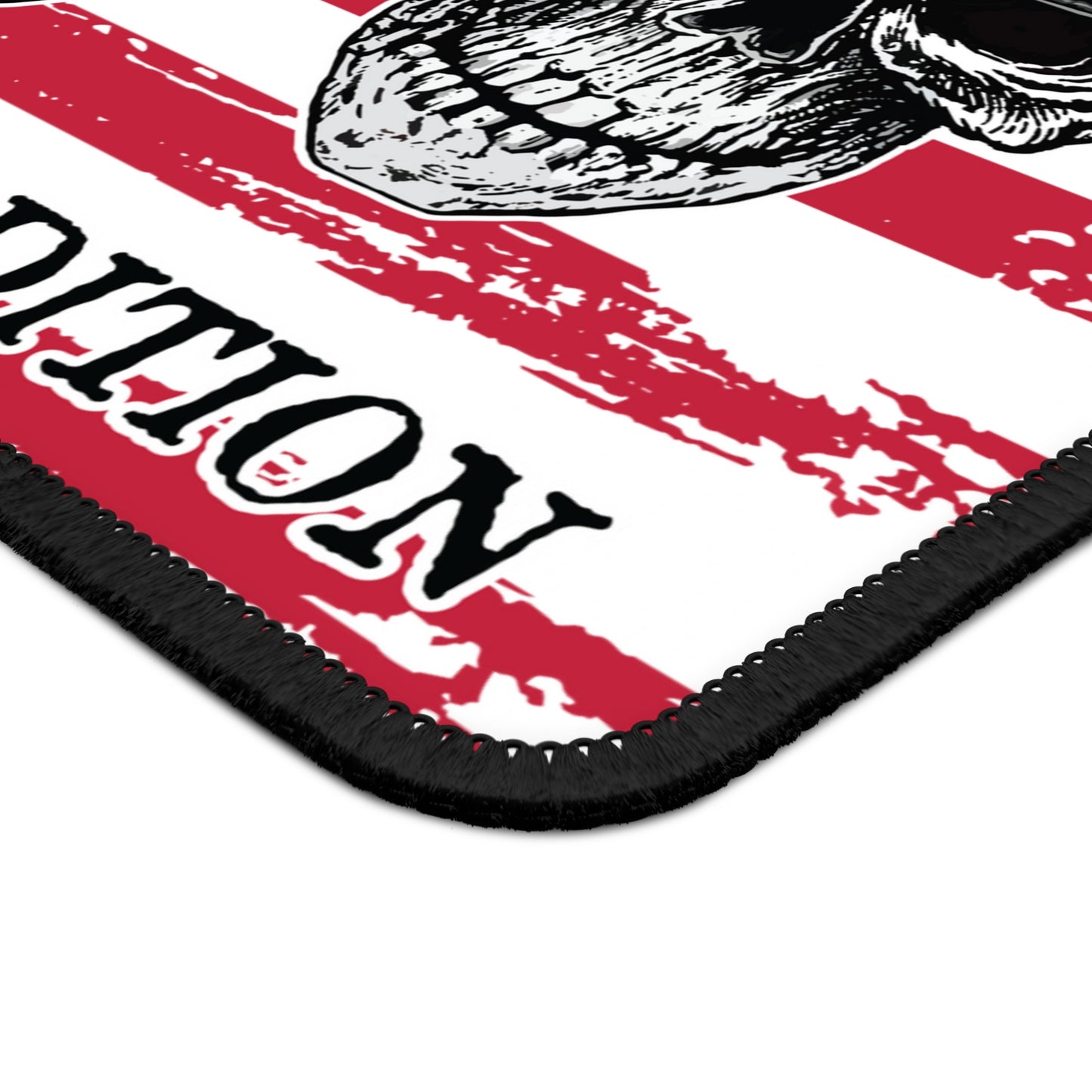 Chief's Mess Anchored Tradition CPO Sailor Skull's with Distressed USA Flag Gaming Mouse Pad