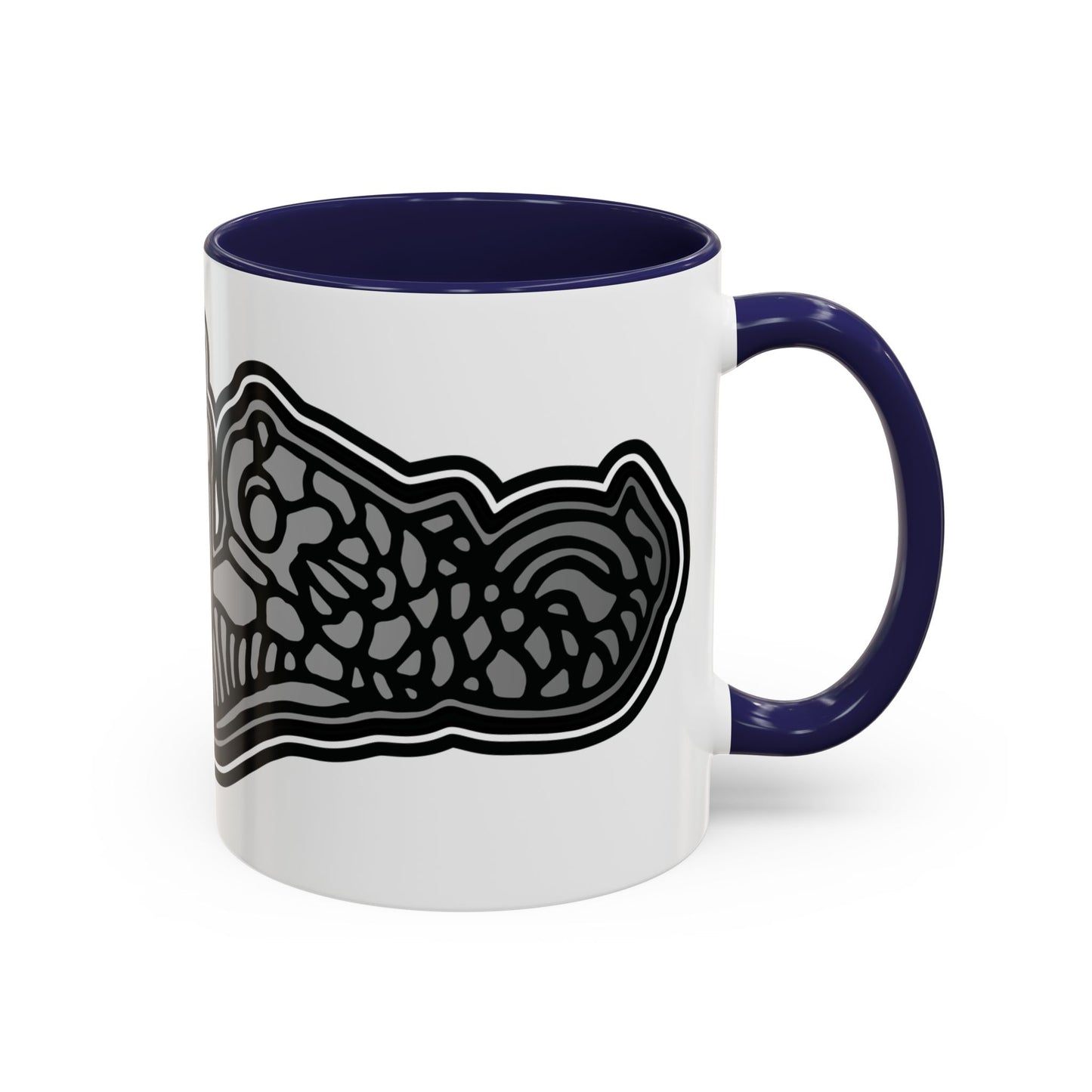 United States Navy Submarine Force Enlisted Silver Dolphins Silent Service Accent Coffee Mugs