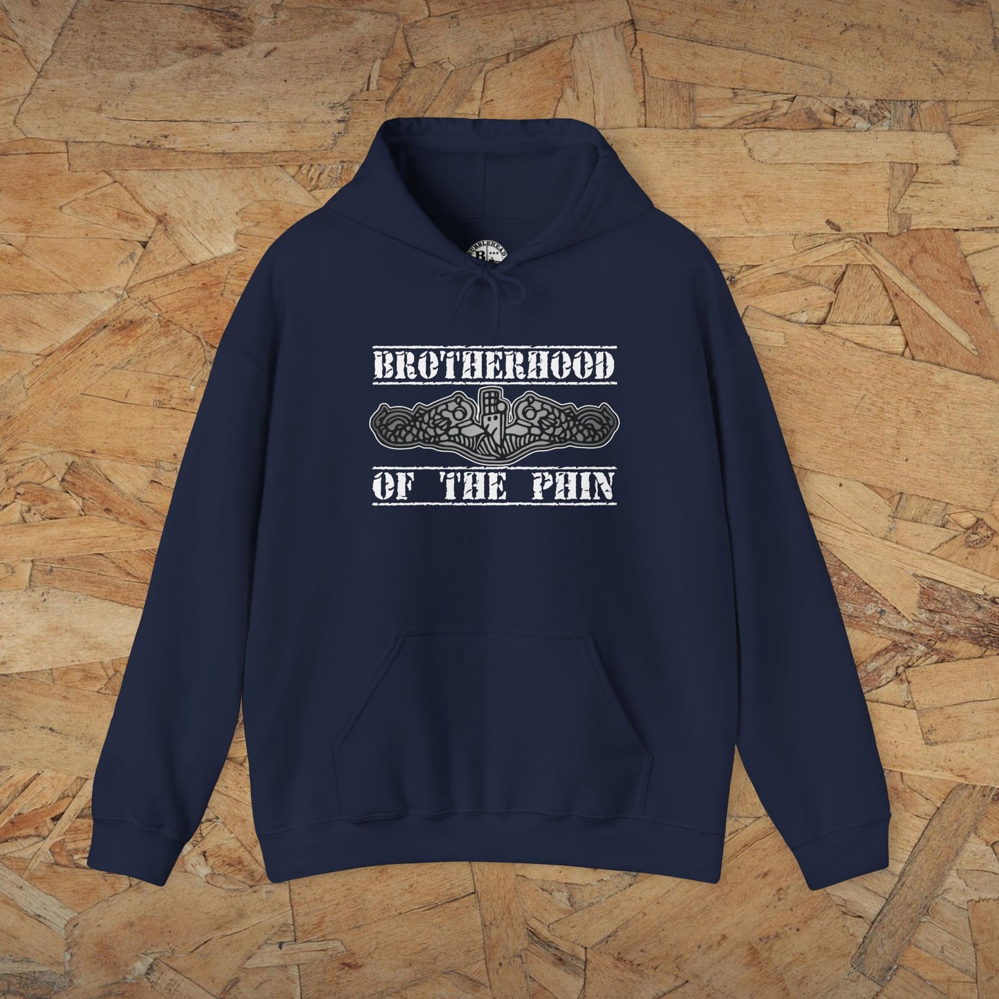 United States Brotherhood of the Phin Submarine Silver Dolphins Unisex Heavy Blend™ Hooded Sweatshirt