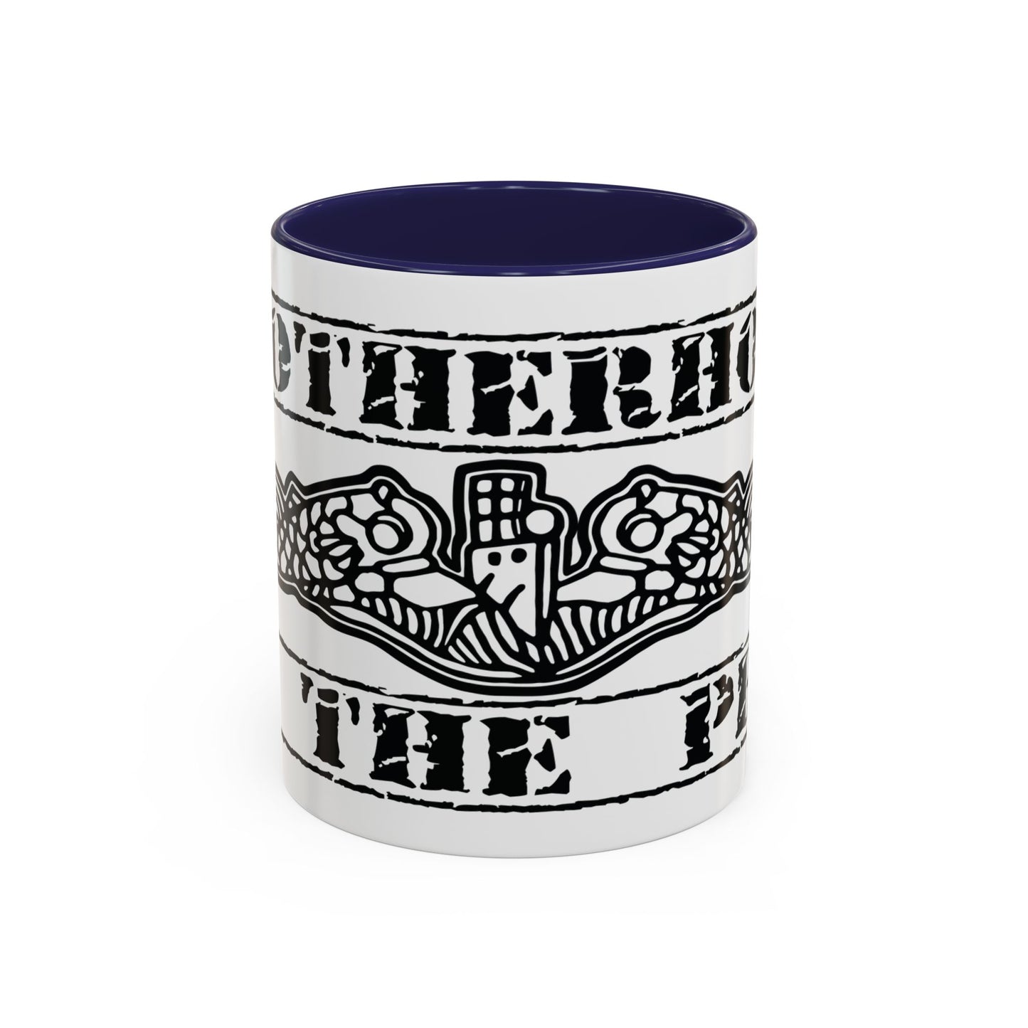 USN Submarine Force Brotherhood of the Phin Silent Service Navy Dolphins Accent Coffee Mugs