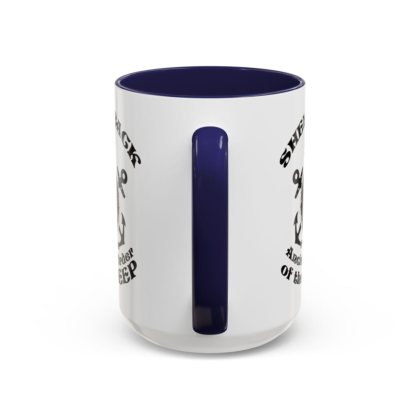 United States Navy Shellback Ancient Order of the Deep Equator Line-Crossing Ceremony Accent Coffee Mugs