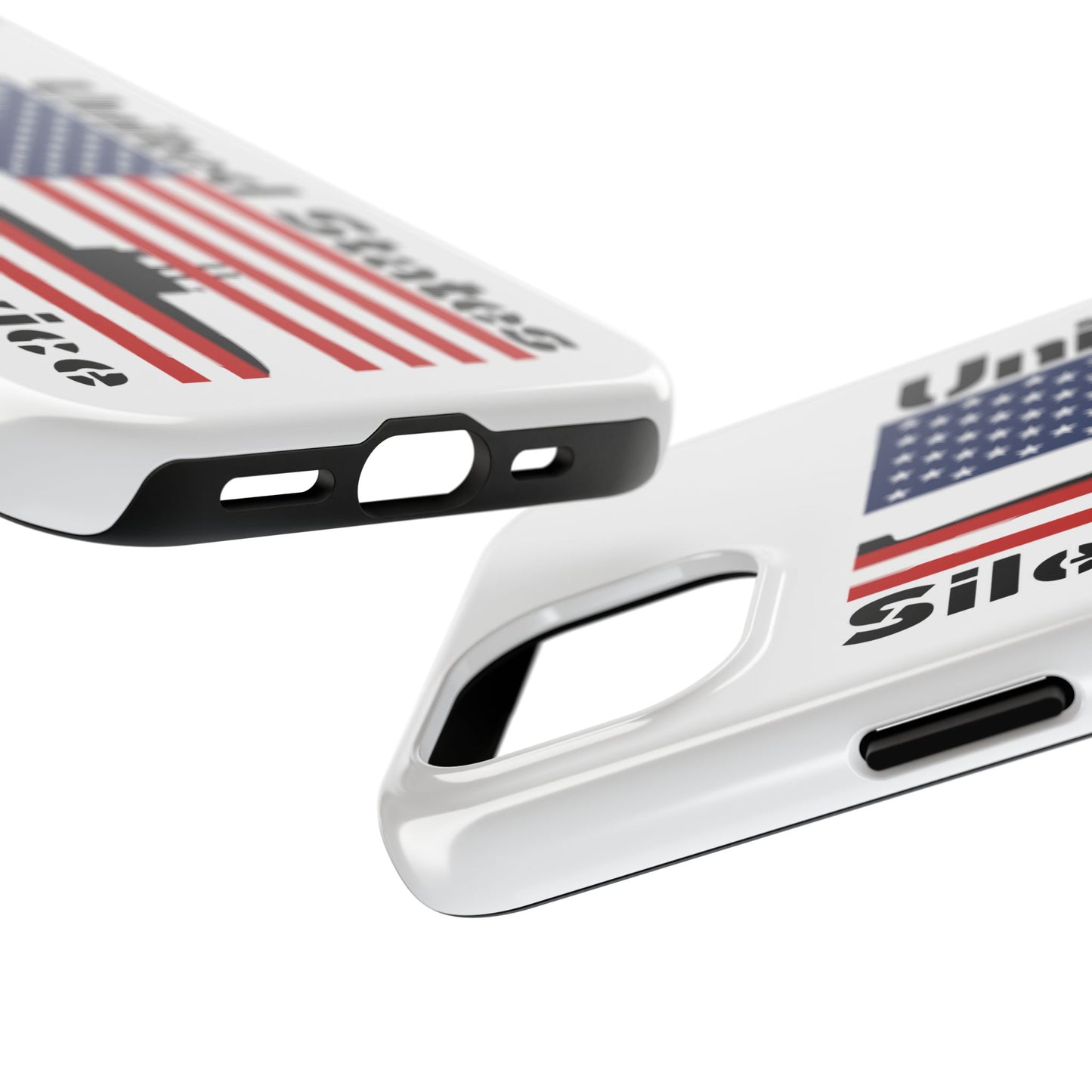 United States Submarine Silent Service Flag Tough iPhone Case