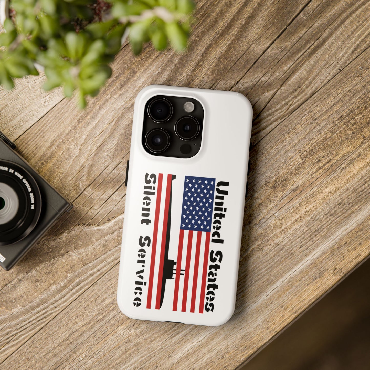 United States Submarine Silent Service Flag Tough iPhone Case