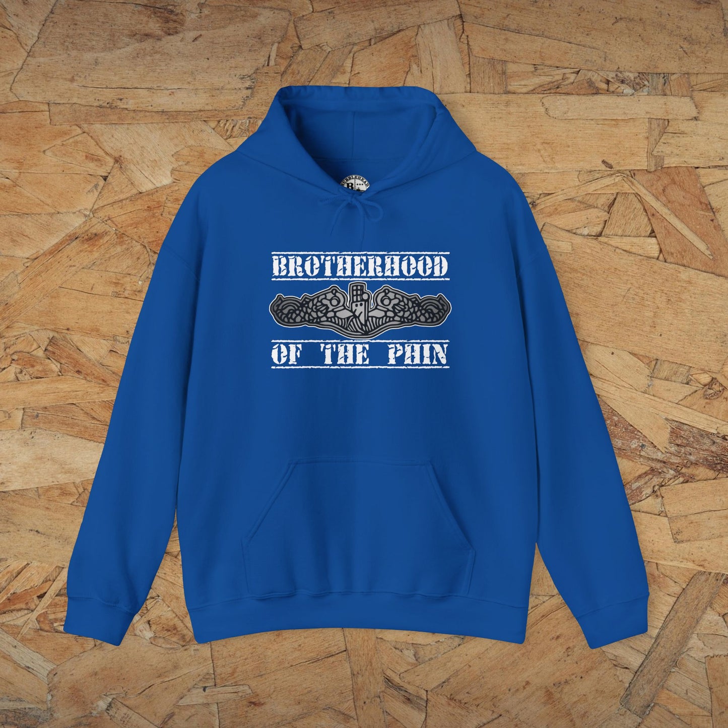 United States Brotherhood of the Phin Submarine Silver Dolphins Unisex Heavy Blend™ Hooded Sweatshirt