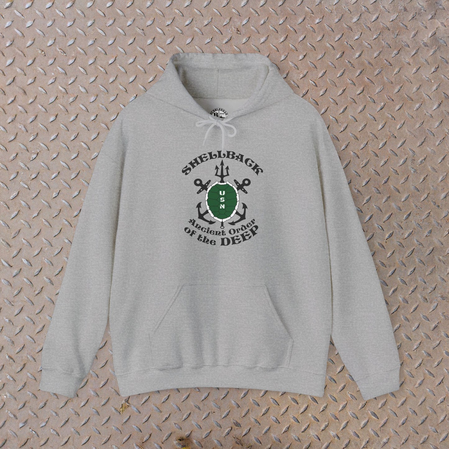 United States Shellback Ancient Order of the Deep Unisex Heavy Blend™ Hooded Sweatshirt