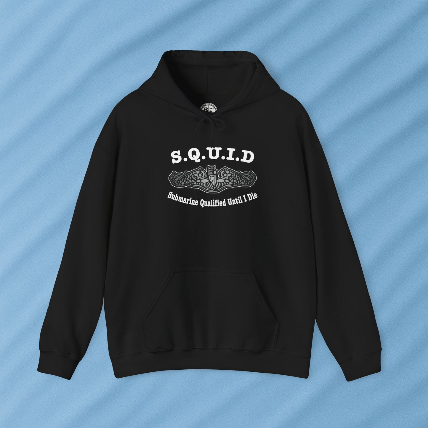 United States S.Q.U.I.D. Submarine Qualified Until I Die Unisex Heavy Blend™ Hooded Sweatshirt