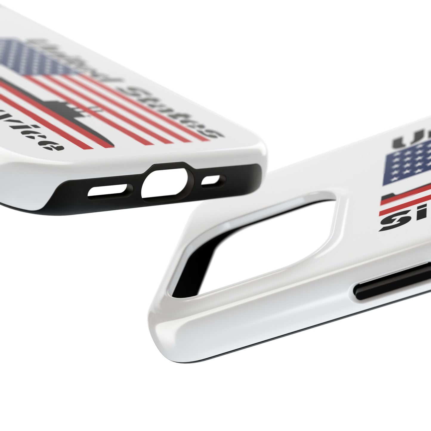 United States Submarine Silent Service Flag Tough iPhone Case