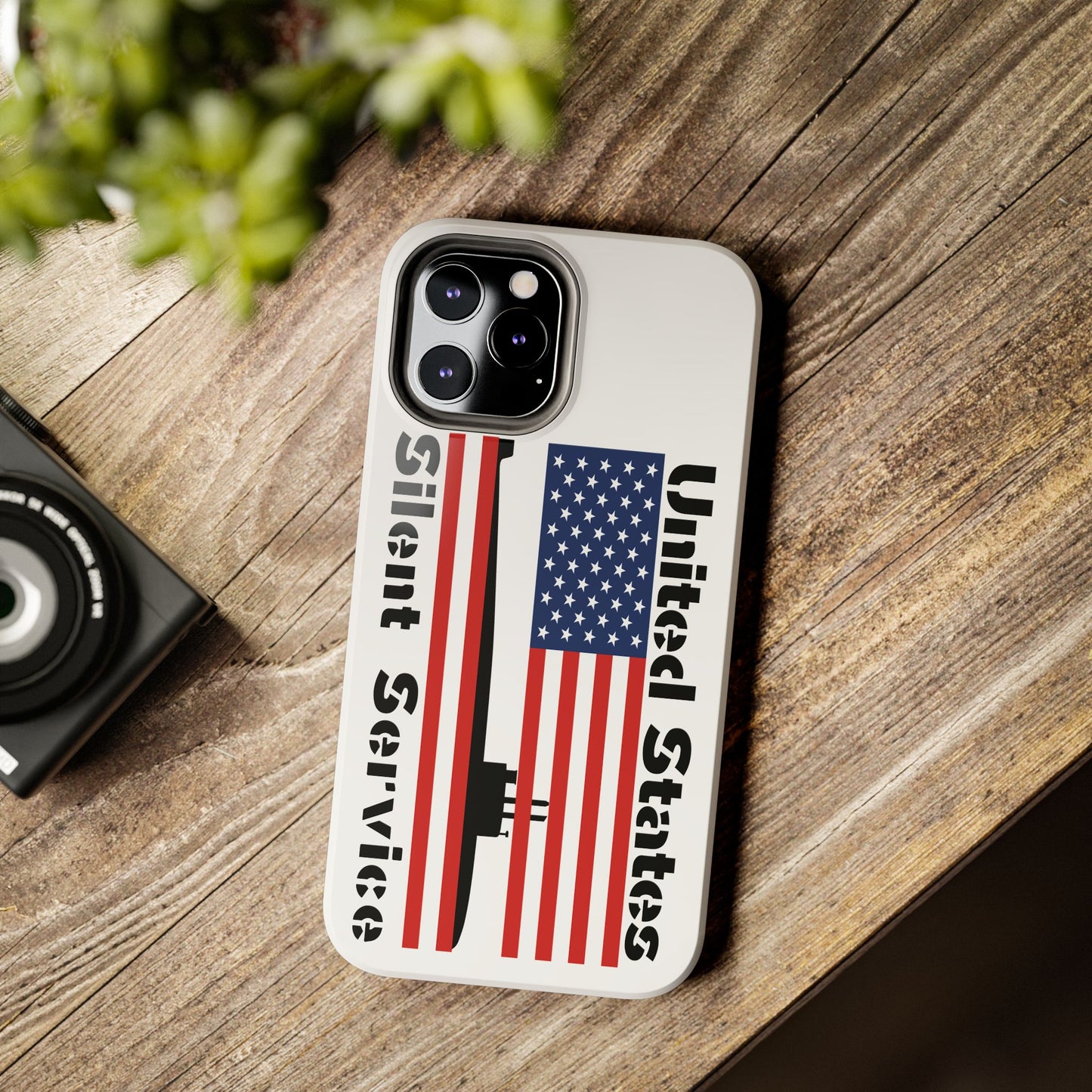 United States Submarine Silent Service Flag Tough iPhone Case