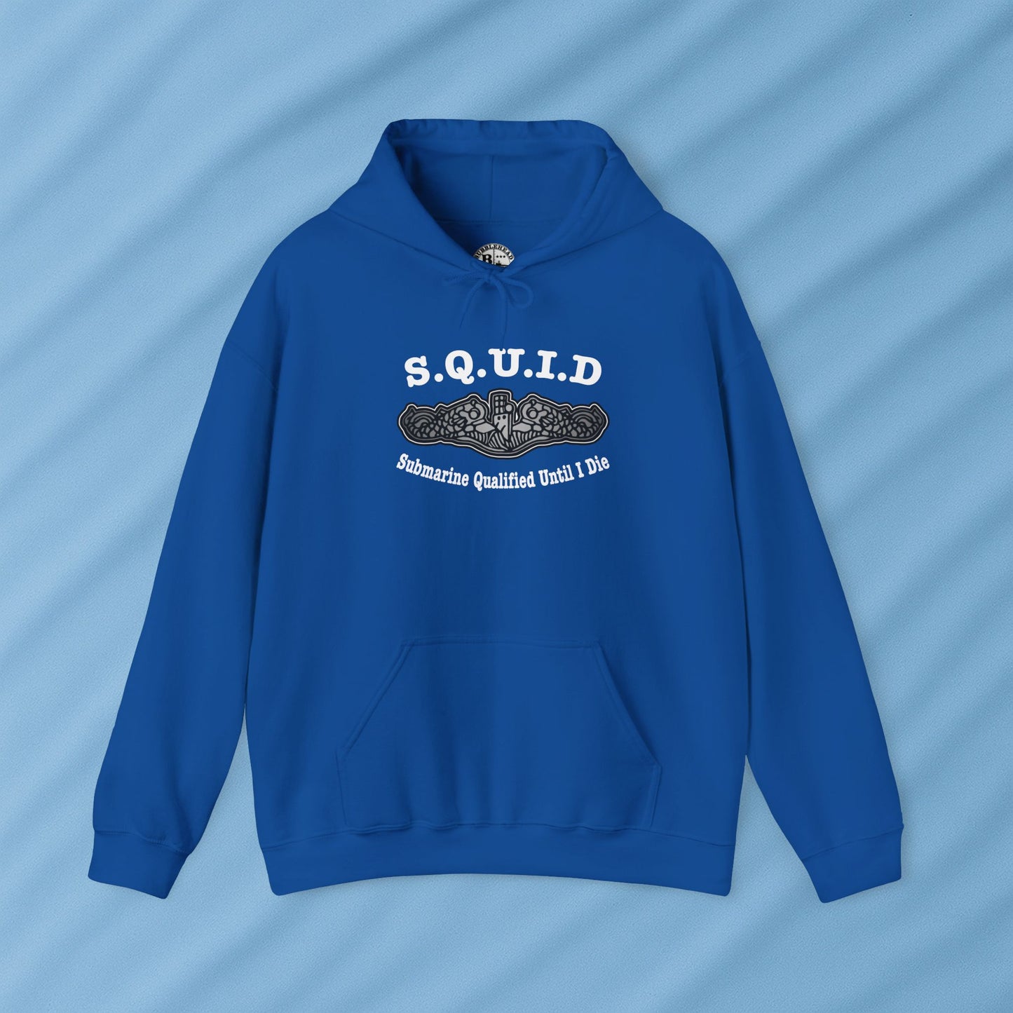 United States S.Q.U.I.D. Submarine Qualified Until I Die Unisex Heavy Blend™ Hooded Sweatshirt